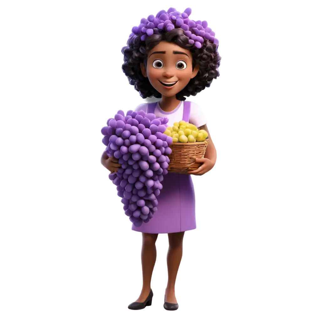 Animated-Violet-Grape-PNG-Logo-Captivating-Your-Audience-with-Fruitful-Charm