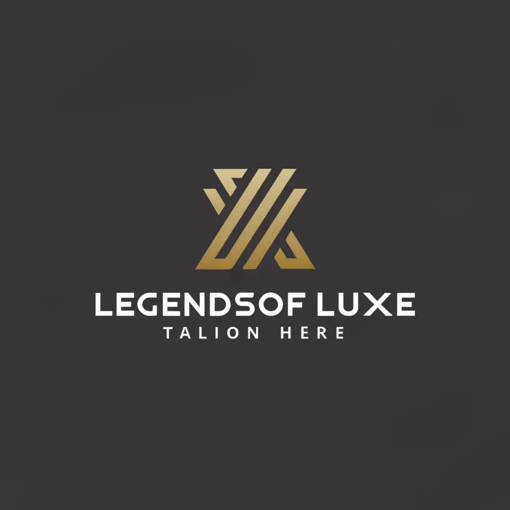 a logo design,with the text "LegendsOfLuxe", main symbol:Clothes,Moderate,clear background