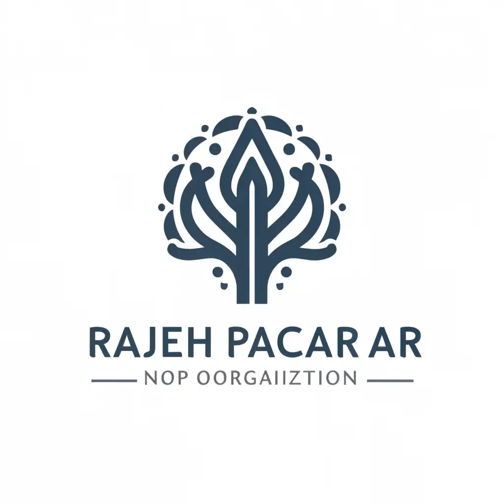a logo design,with the text "rajesh pacharkar", main symbol:Non profit organization,Moderate,be used in Nonprofit industry,clear background