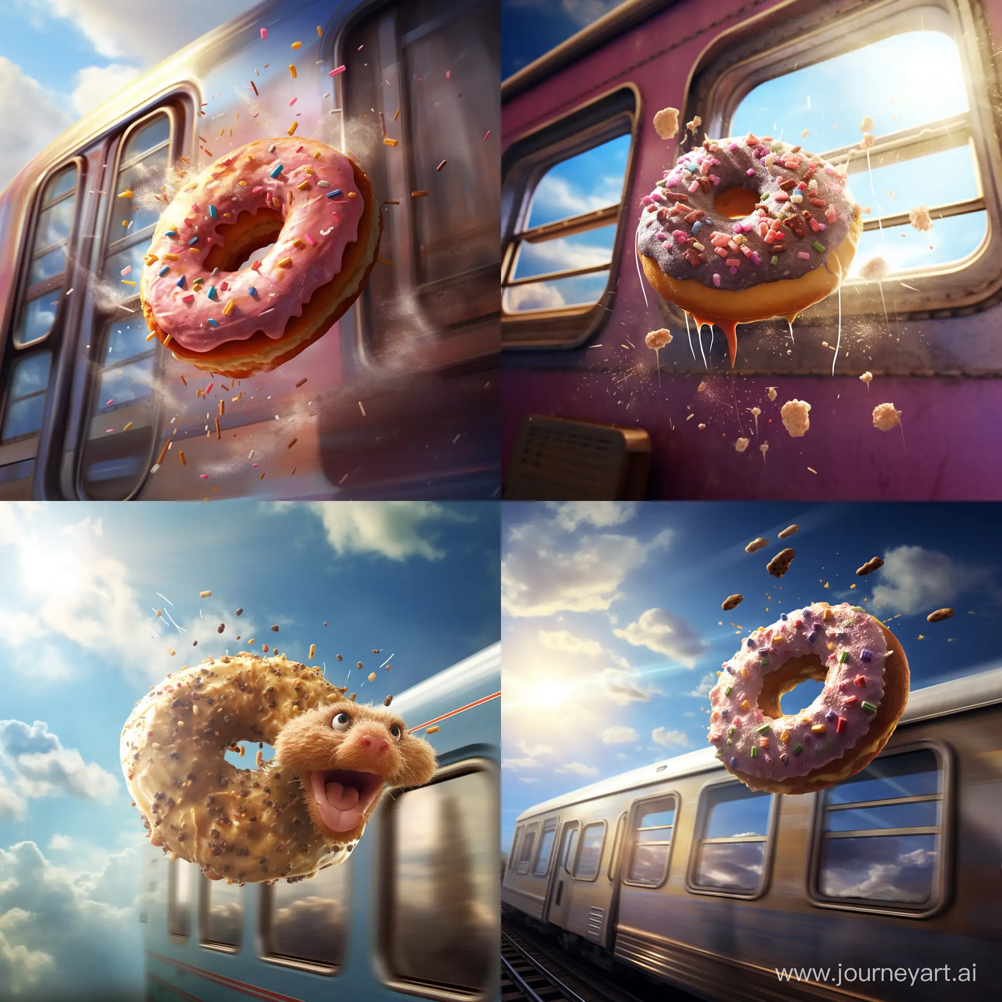 Flying-Donut-Scene-from-Train-Window