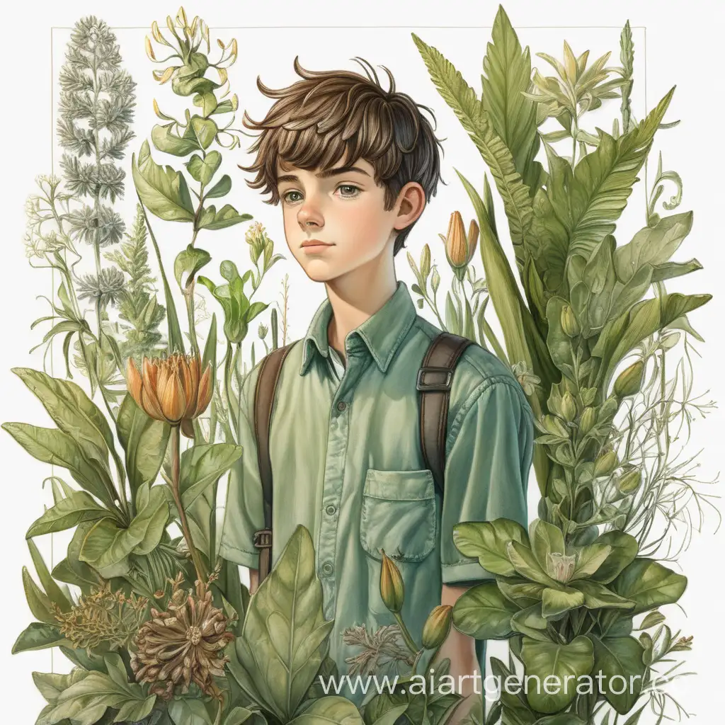 ботаник  малчик  15 лет






