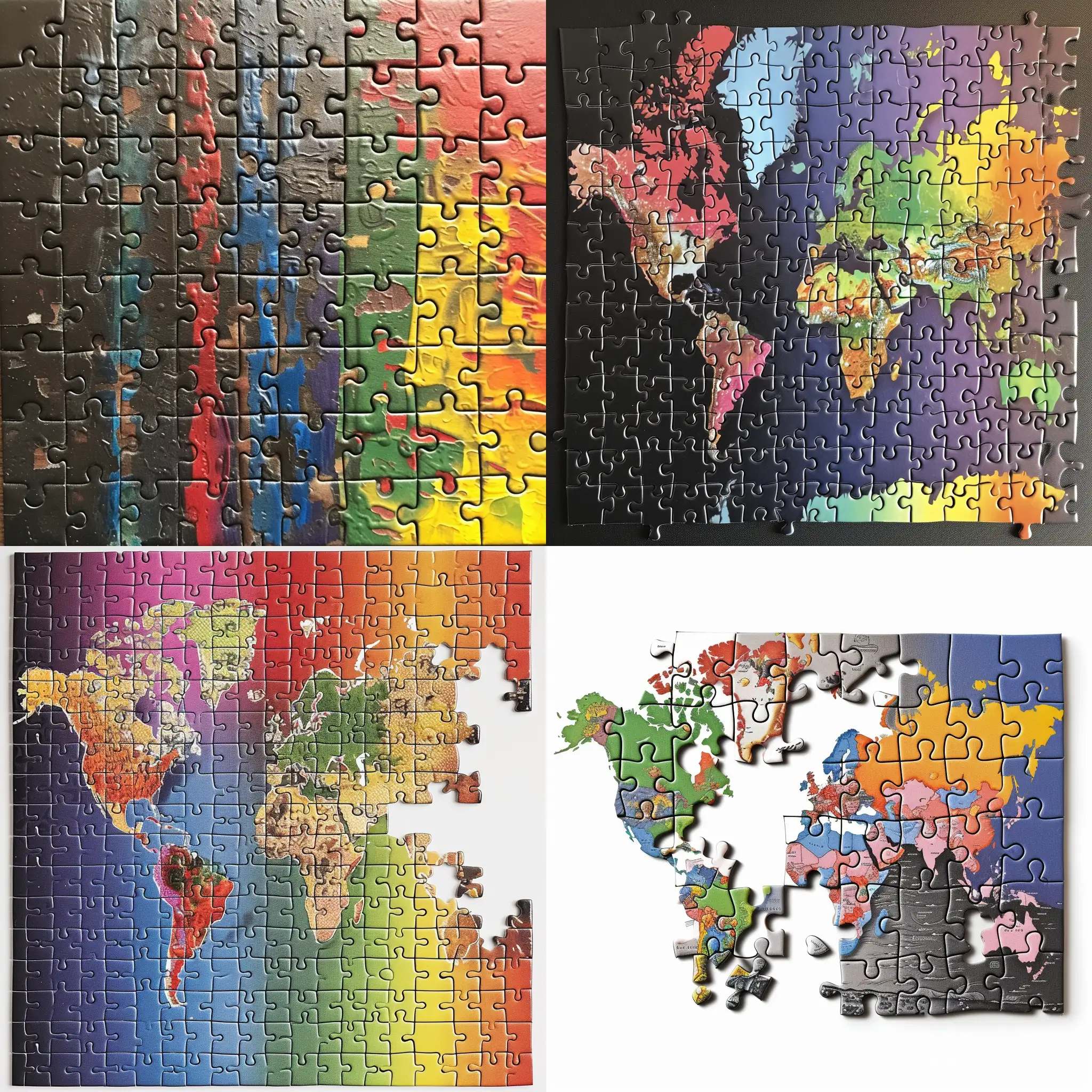 Puzzle color world 