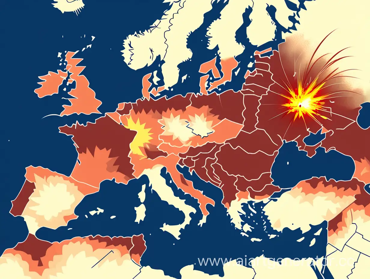 Global-Nuclear-Conflict-Unleashes-Explosive-Chaos-in-European-Theater