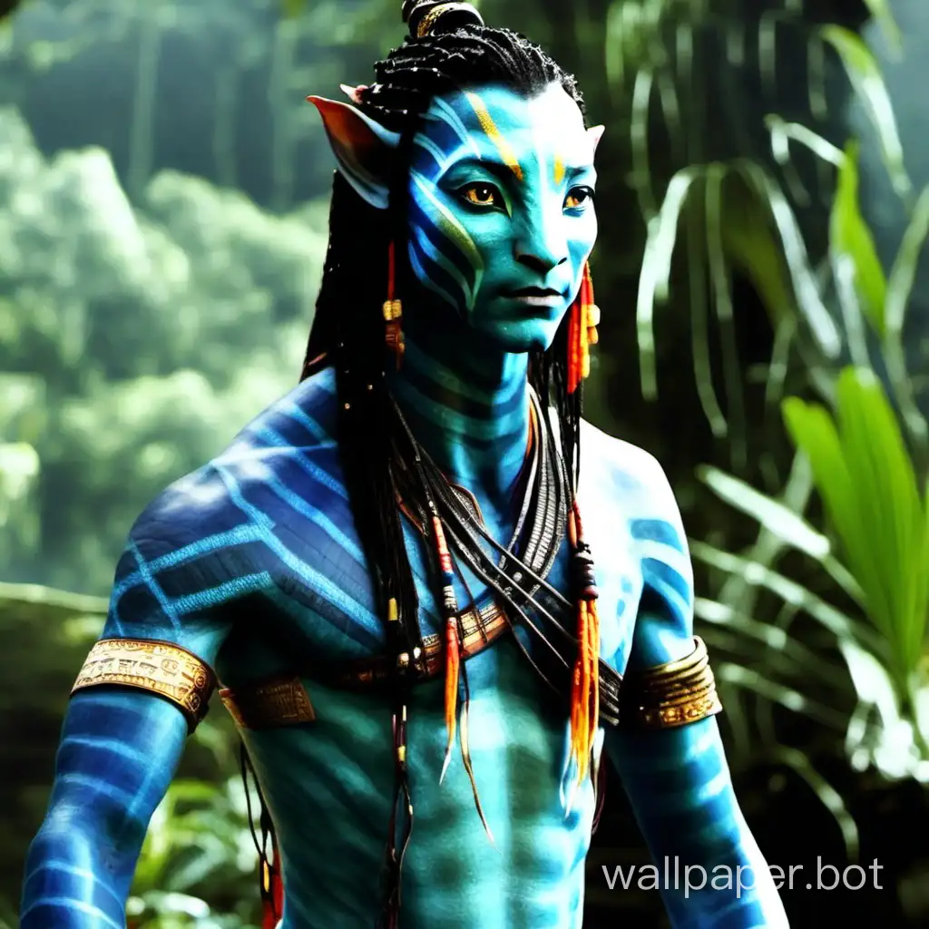 Fantasy-Avatar-Character-in-Action-Pose-with-Magical-Background