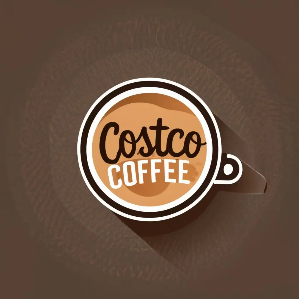 logo, Costco coffee, with the text "Classic Coffees ", typography, be used in Restaurant industry