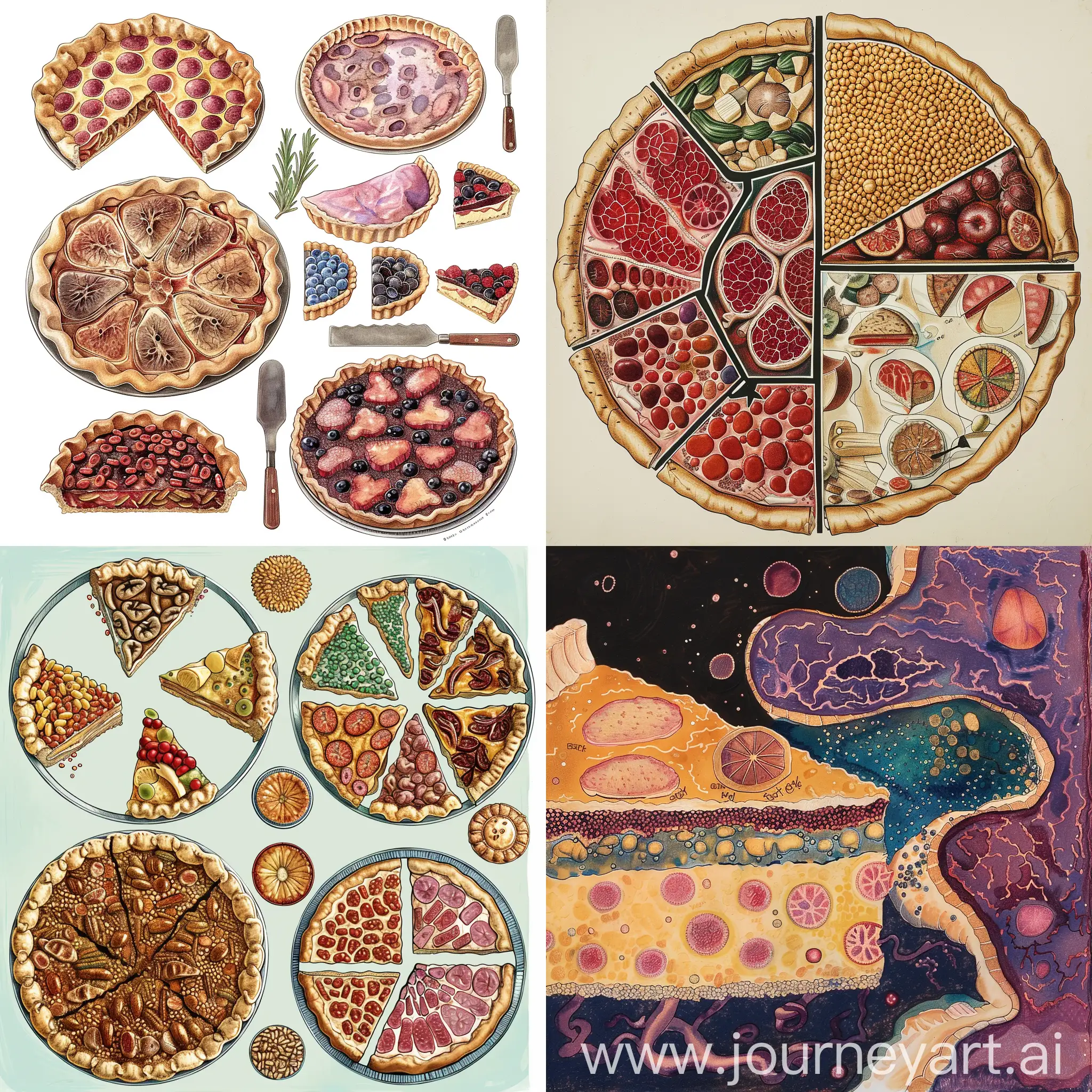 Histological-Sections-and-Pies-Scientific-Illustration-with-Culinary-Elements
