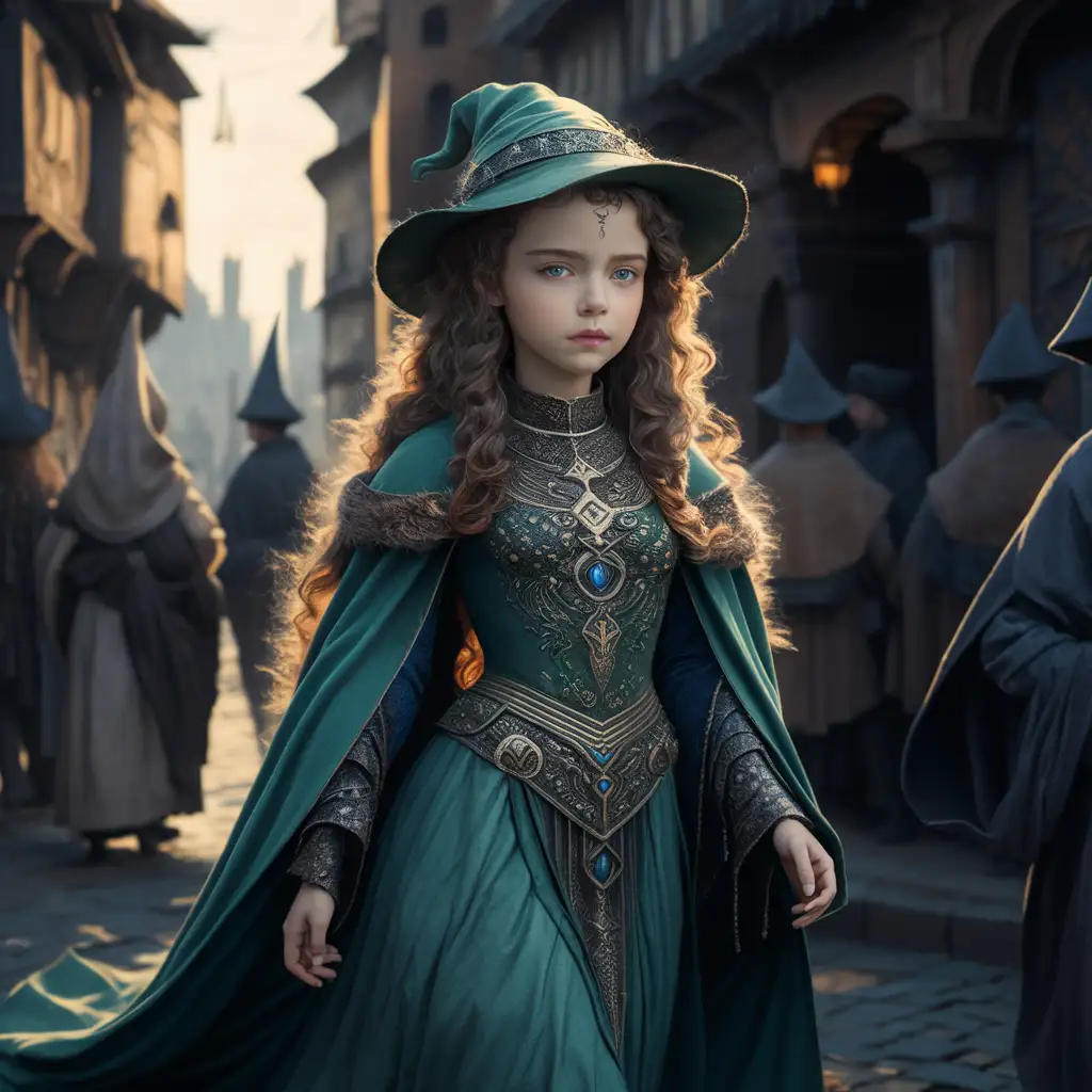 Young-Beautiful-Witch-Strolling-Medieval-Town-Streets