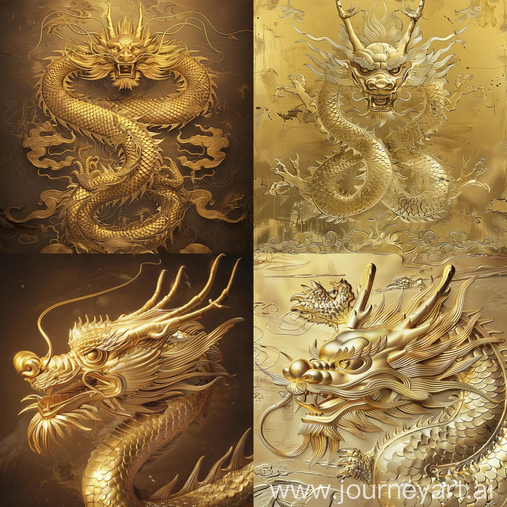 Majestic-Golden-Dragon-in-Vertical-Composition