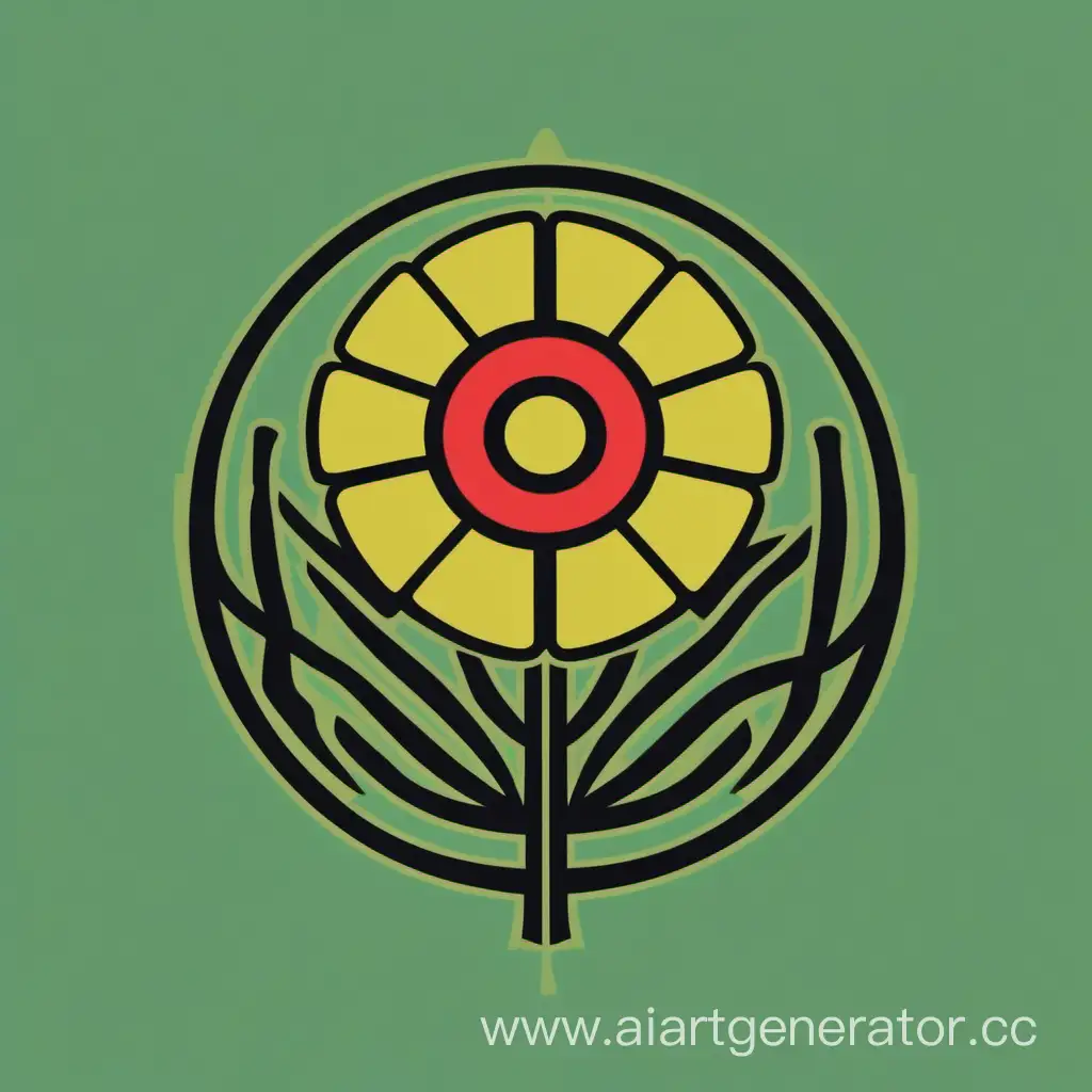 Futuristic-Minimalistic-Flag-of-Technocratic-Dystopian-Martian-Commune-with-Potato-Flower