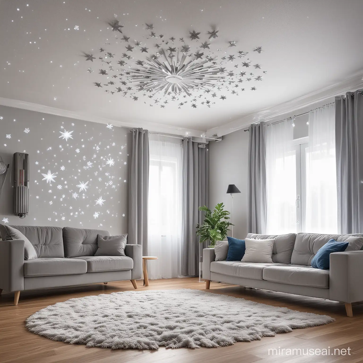 Cooling Living Room with Ice Star Air Conditioner