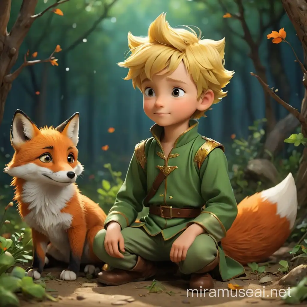 Adventures of the Little Prince and His Fox Companion