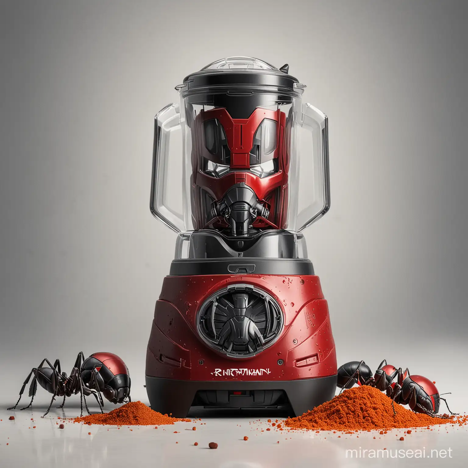 AntMan Patterned Blender Machine Marvel Superhero Themed Appliance for Kitchen Enthusiasts
