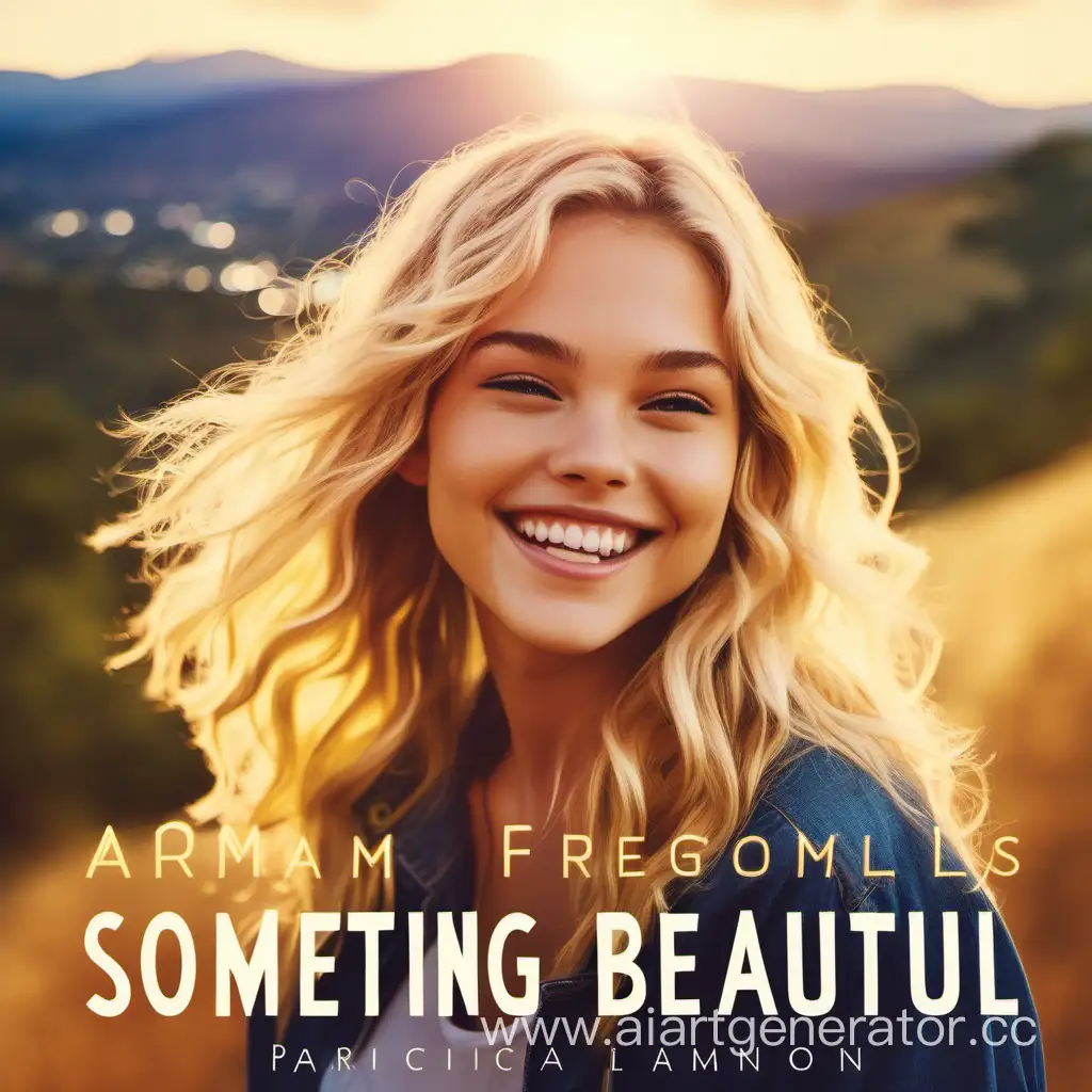 Smiling-Girl-with-American-Hills-Background-Bright-and-Positive-Song-Cover-Art