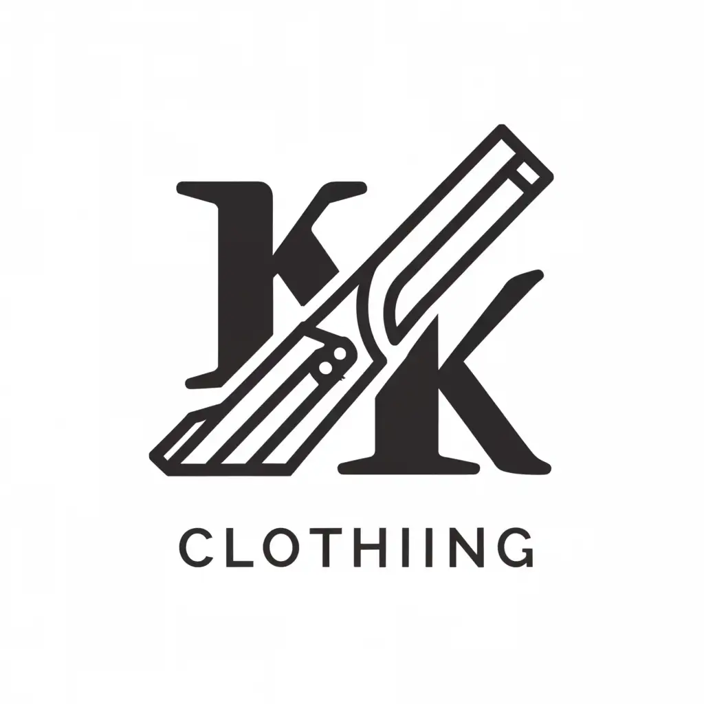 a logo design,with the text "Kay clothing", main symbol:Clothing , jeans,Minimalistic,be used in Retail industry,clear background