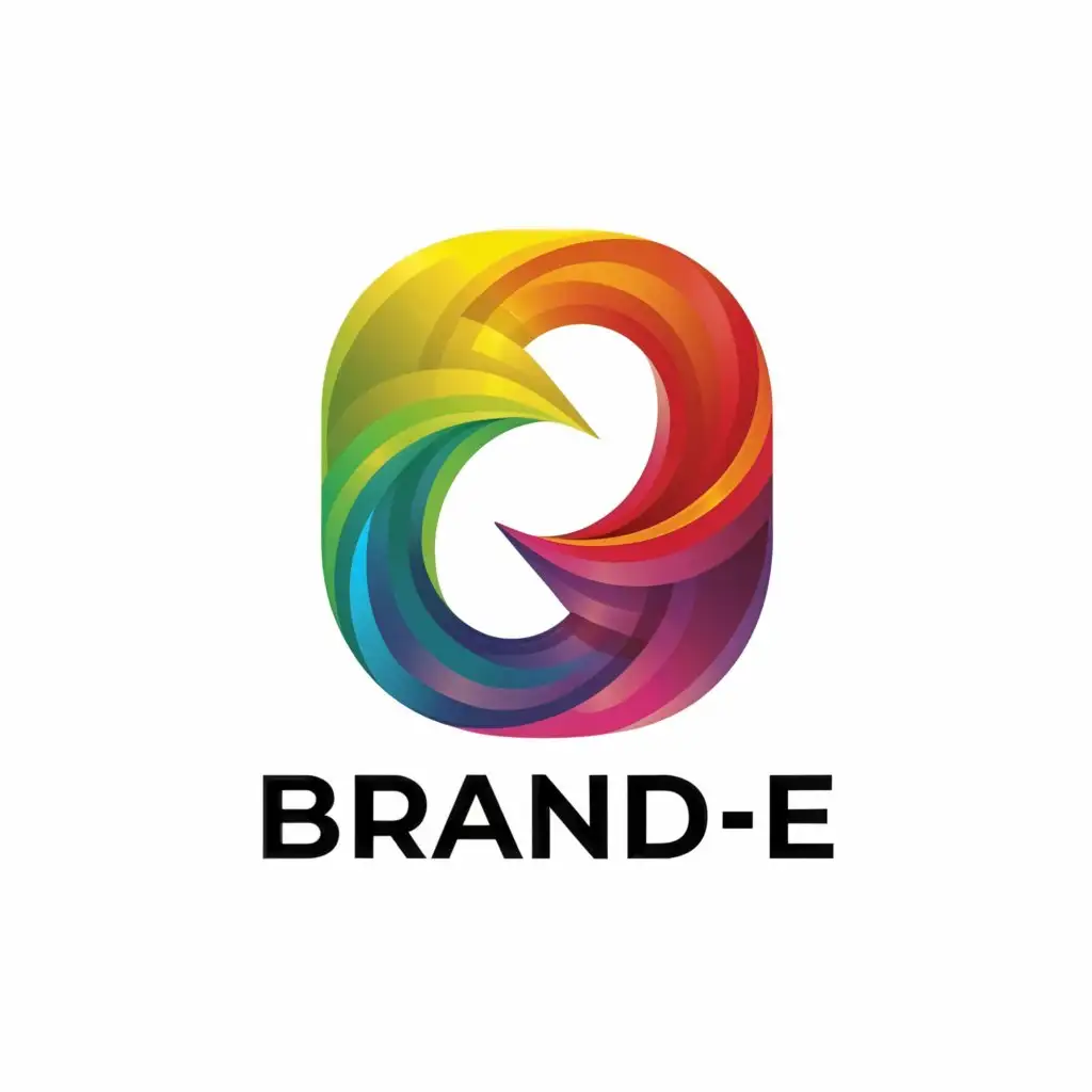 LOGO-Design-for-BrandE-Abstract-and-Clear-Text-with-Unique-Symbol