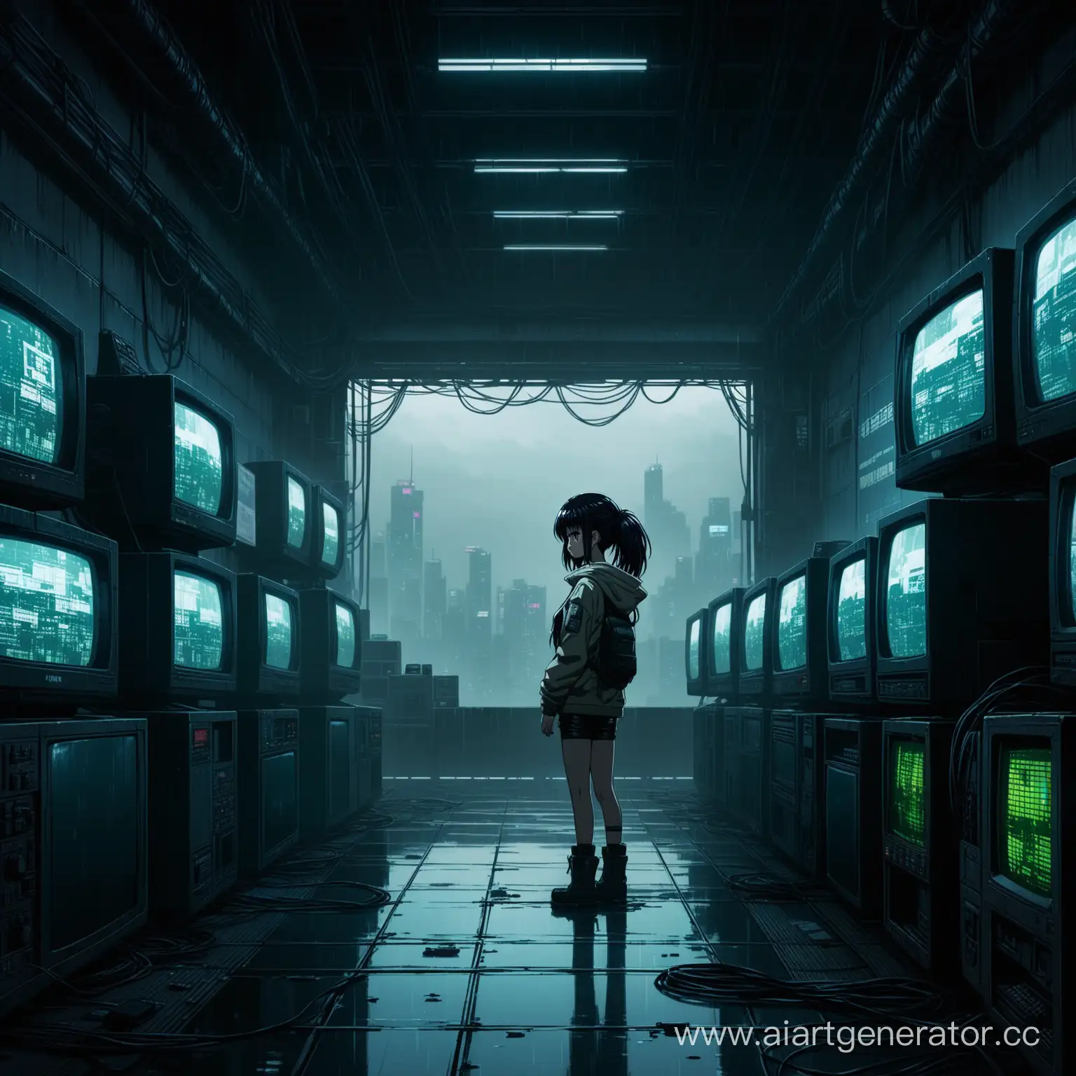 Lain-Iwakura-Amidst-Dark-Cyberpunk-Televisions