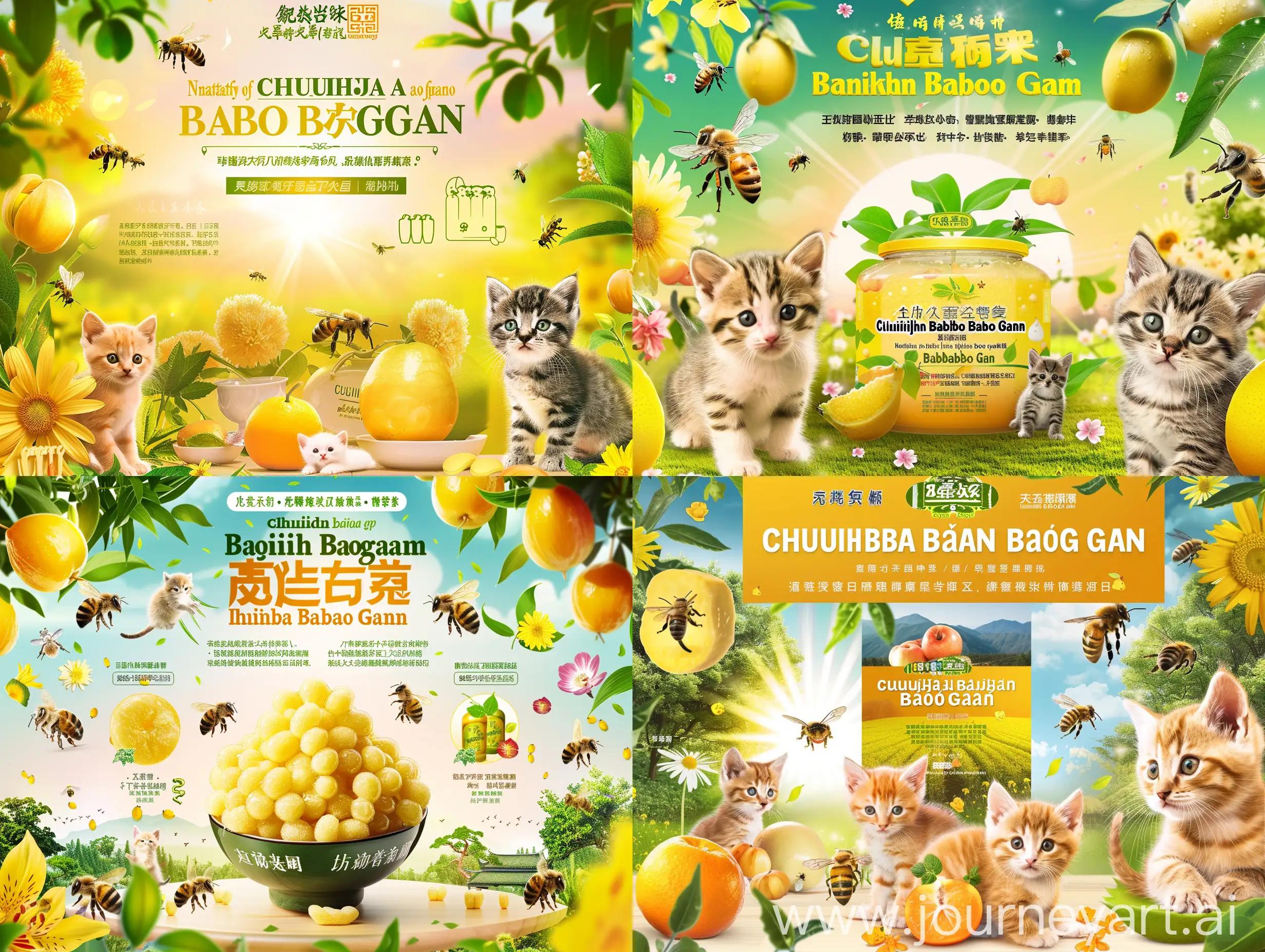 Vibrant-Spring-Freshness-Chunjian-Baobao-Gan-Promotion-Poster