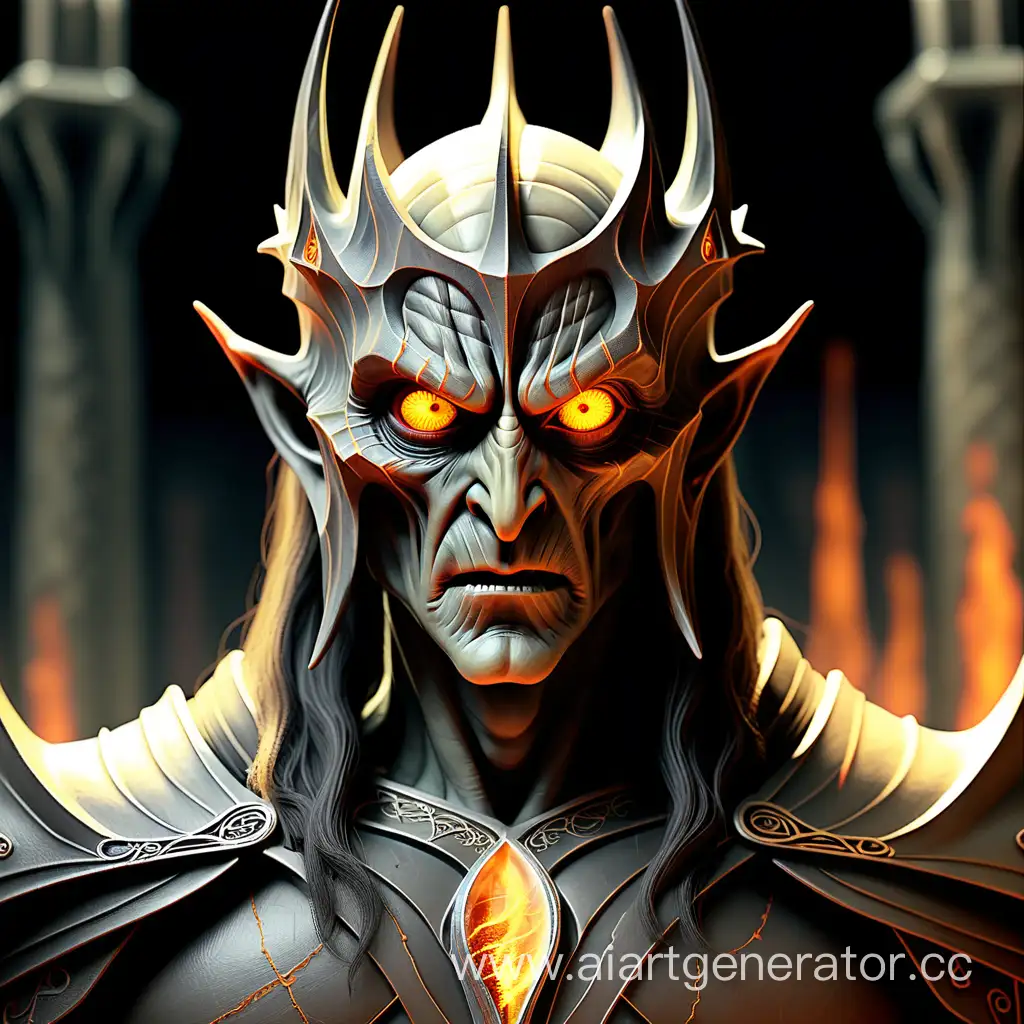 Malevolent-Sauron-Dark-Lord-Fan-Art