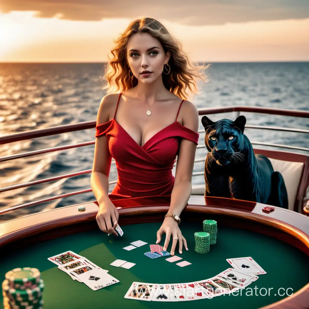 Luxury-Yacht-Sunset-Poker-Game-with-Exotic-Twist