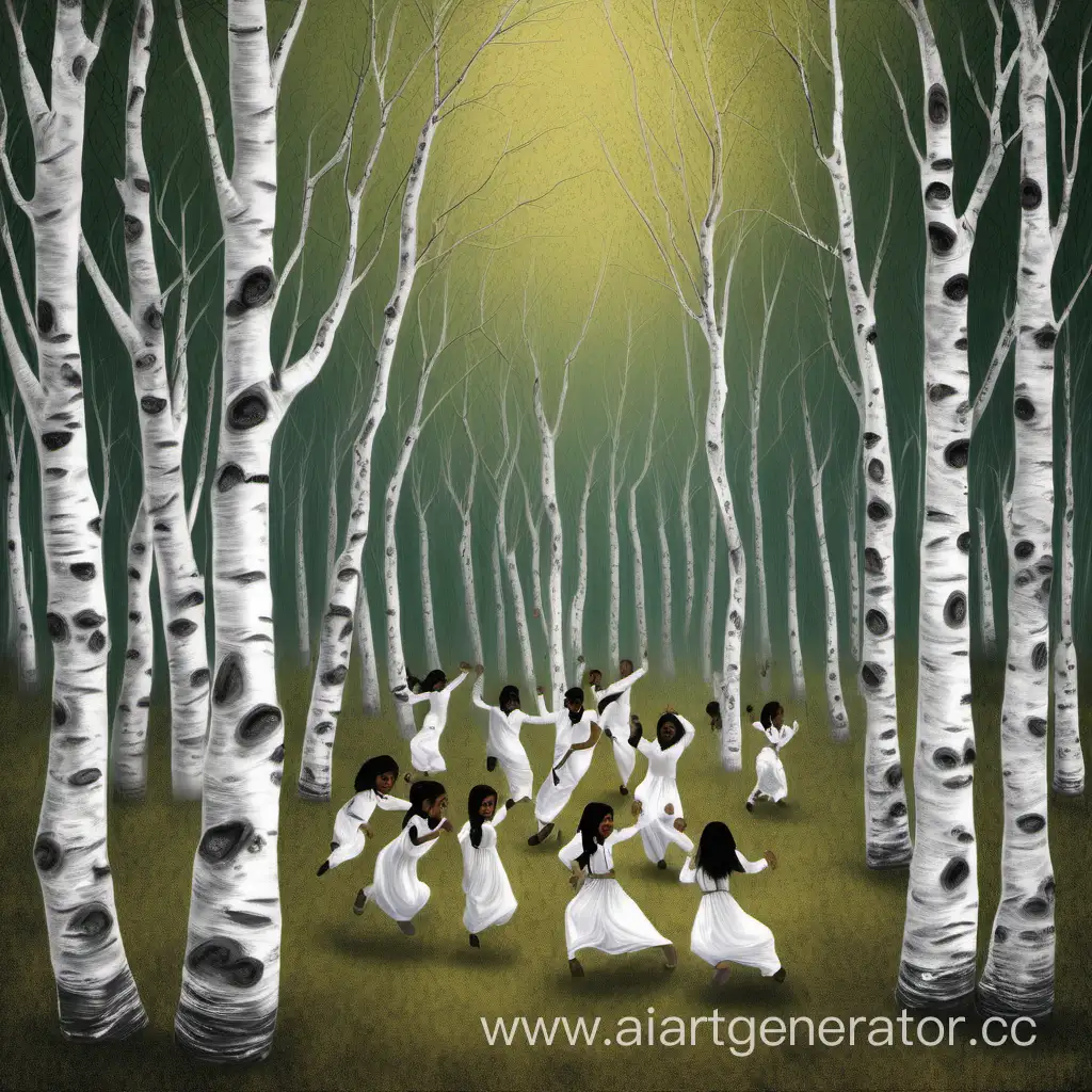 Energetic-Party-Transforms-into-Grove-of-White-Birches