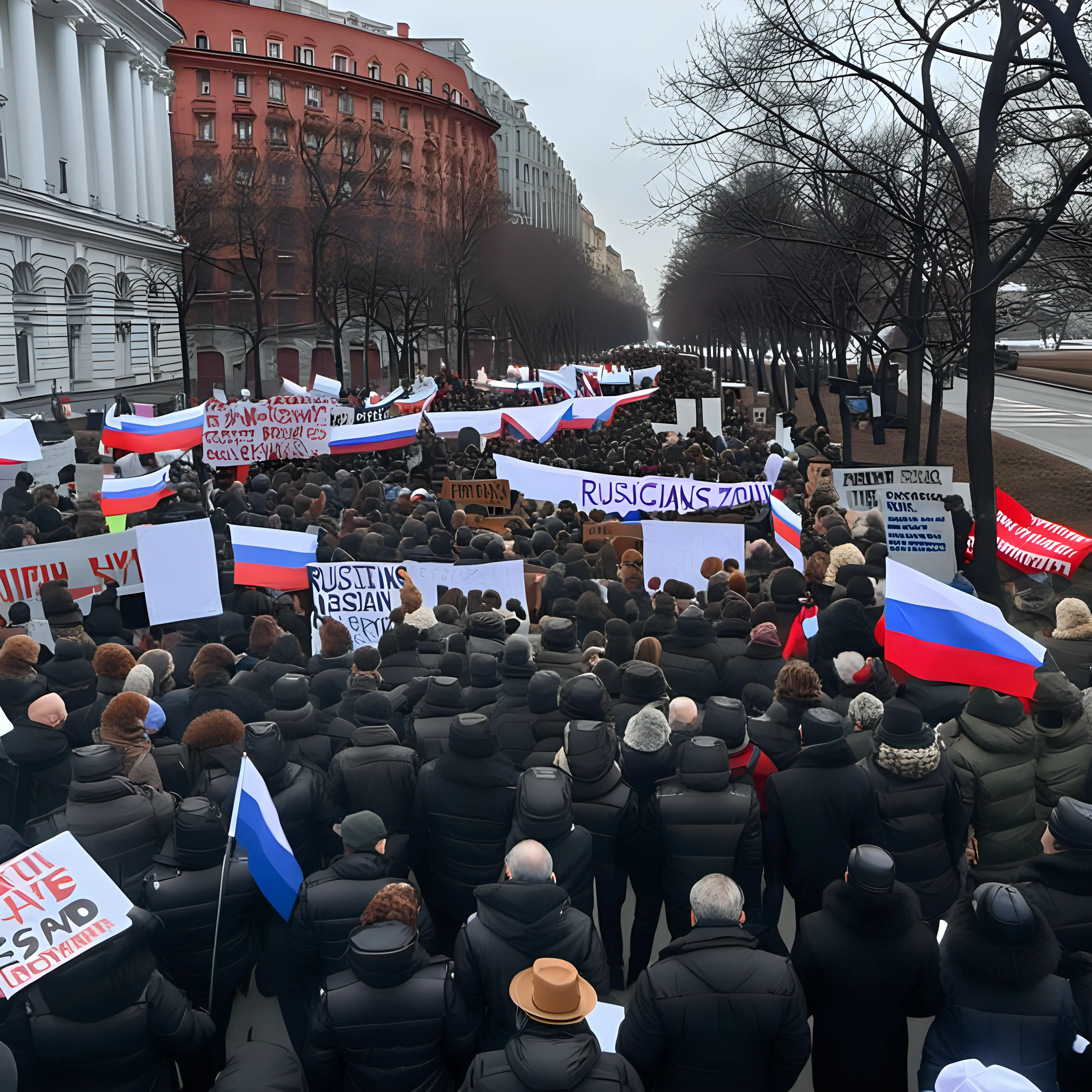 Global Russian Community Unites in Protest Against Injustice
