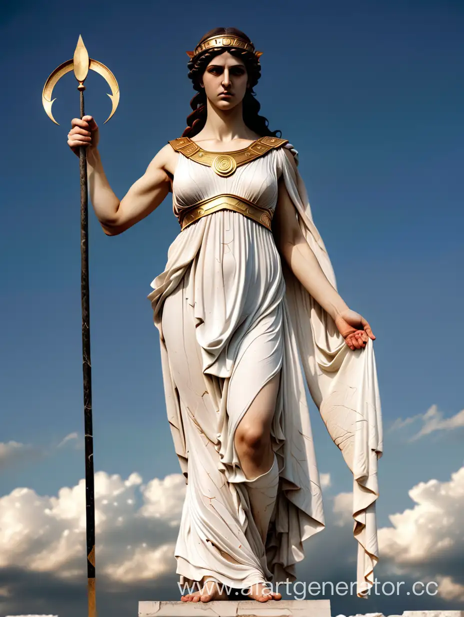 Greek-Goddess-of-Stability-Standing-Straight
