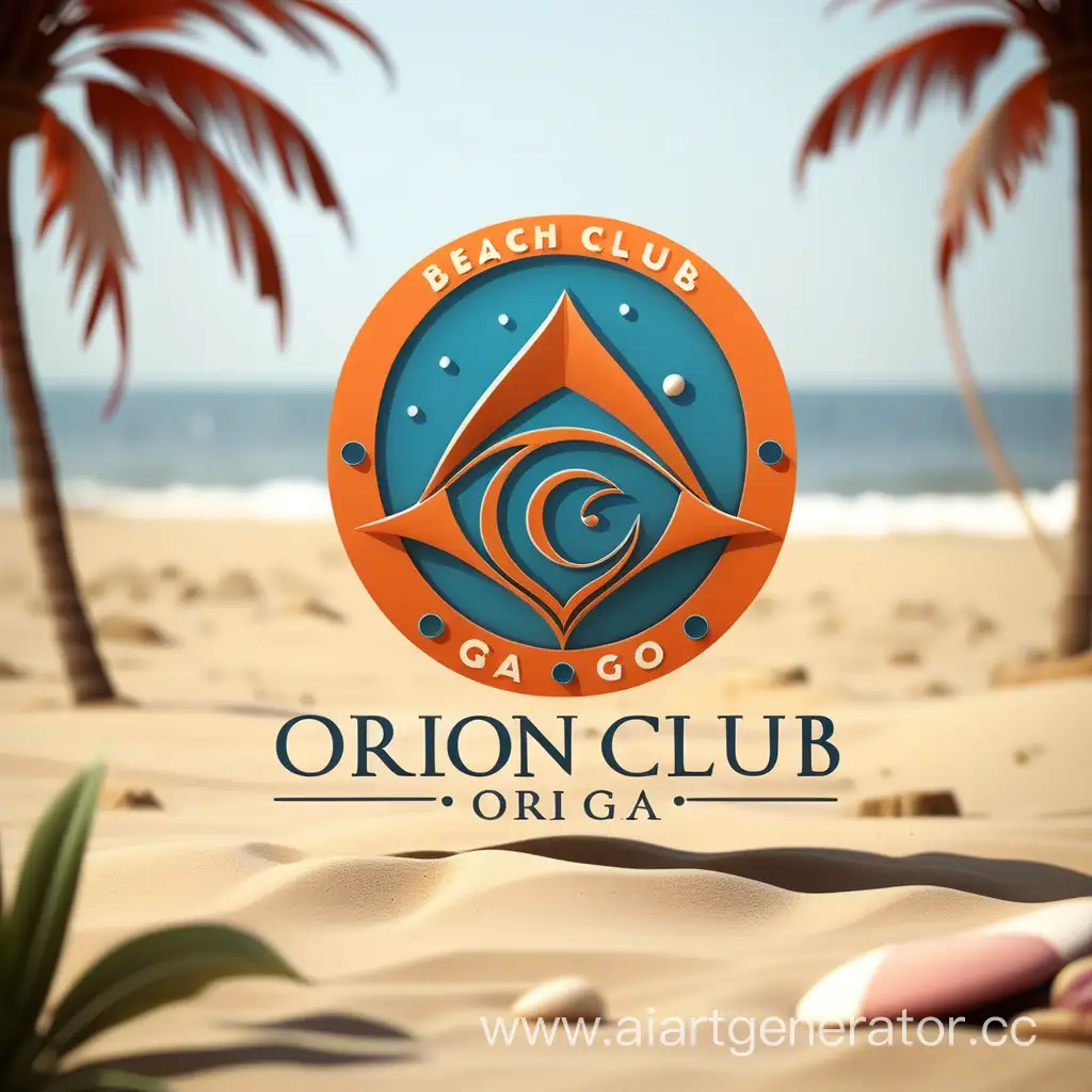 CREATE LOGO FOR BEACH CLUB ORION, GOA