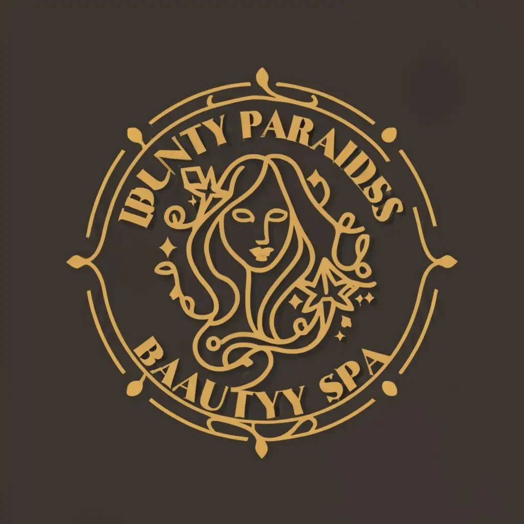 a logo design,with the text "Bounty", main symbol:Paradise place
Beauty salon
,Moderate,be used in Beauty Spa industry,clear background