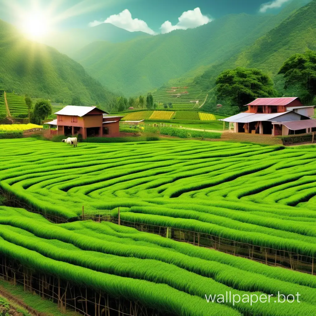 Scenic-EcoFarm-Landscapes-at-Himalayan-Agro-Tourism-Sustainable-Agriculture-Wallpaper