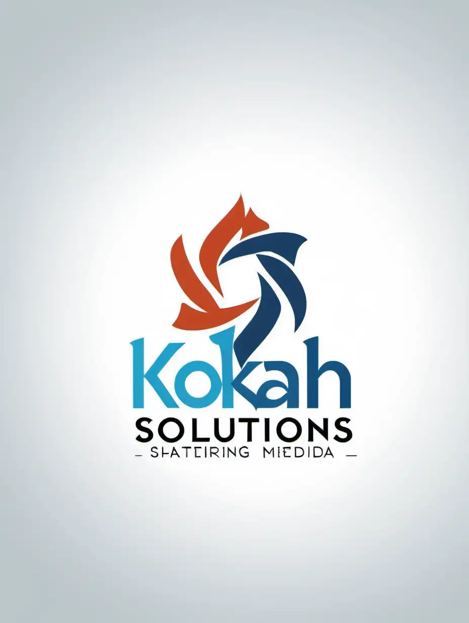 Create Logo for website and social media platforms. Use exact words and letters:
Koakh Solutions LLC 
SHATTERING LIMITS, DELIVERING RESULTS 