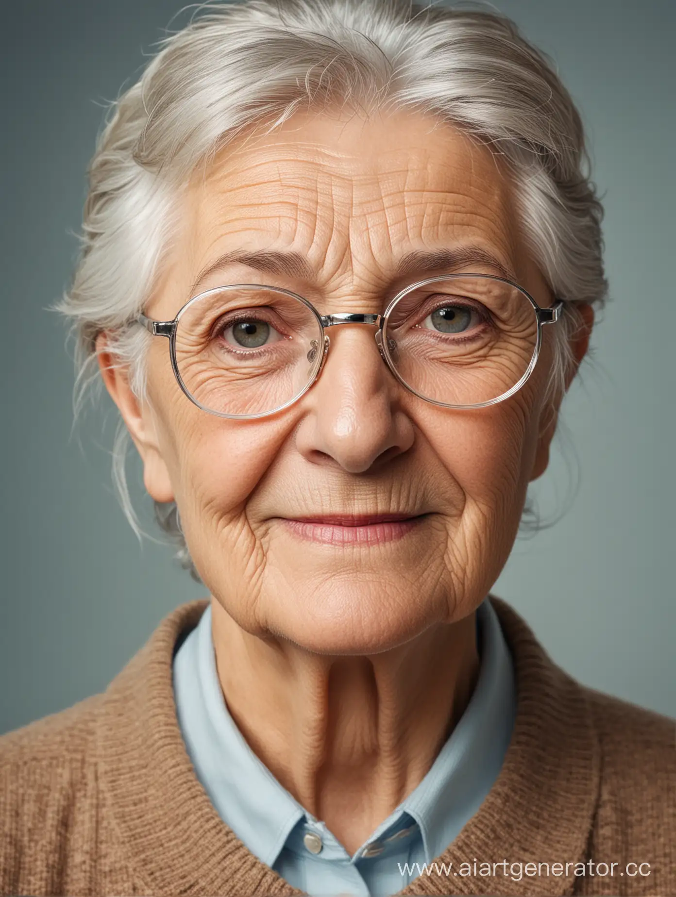 Elderly-Gentleman-with-Glasses-in-a-Vintage-Library