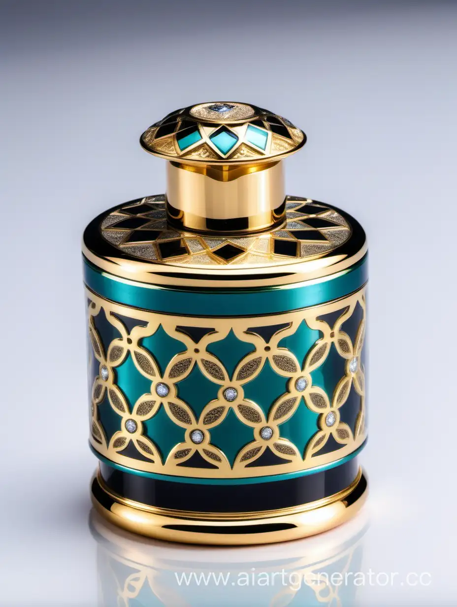 Luxury-Plastic-Perfume-Bottle-Cap-with-Arabesque-Pattern-and-Diamond-Accent