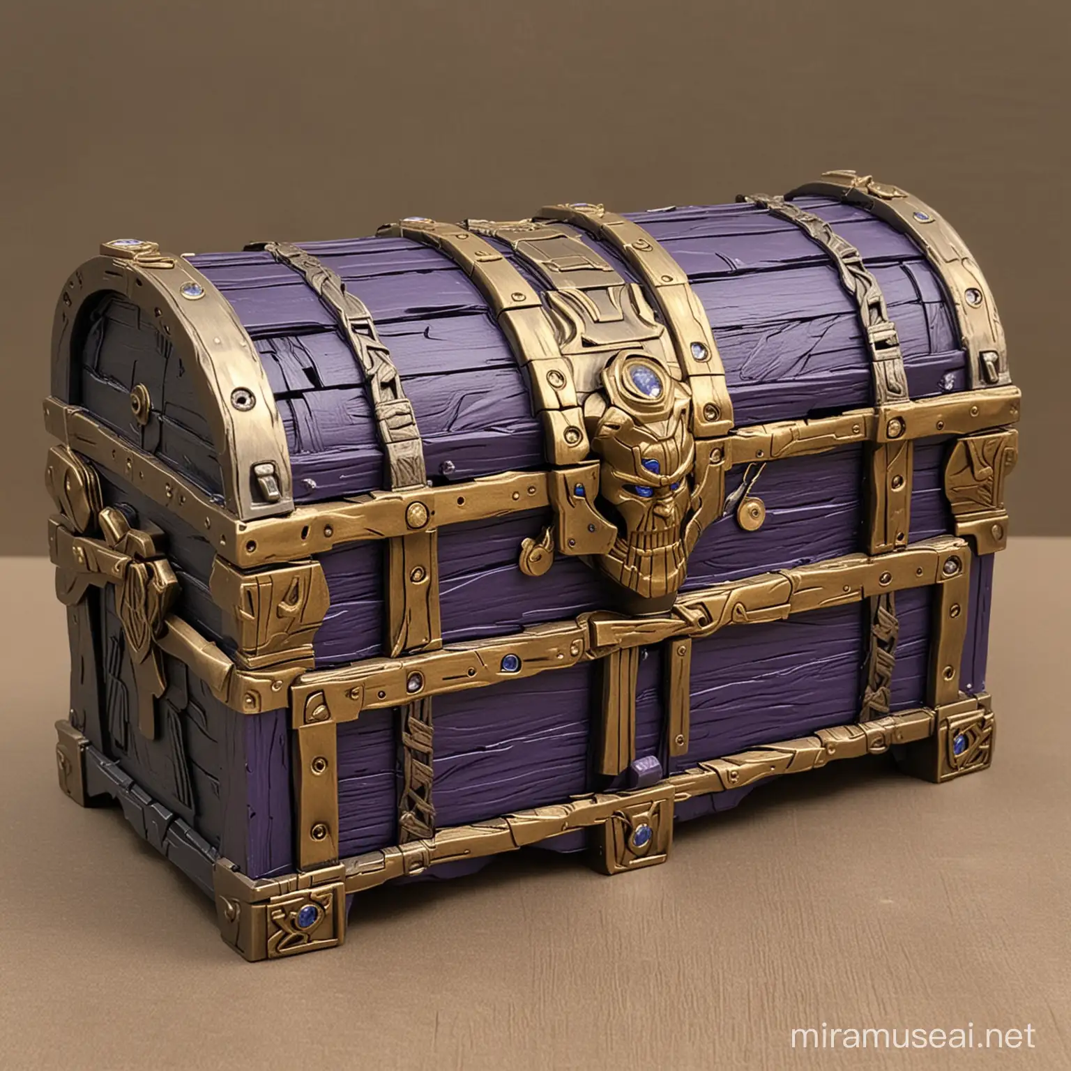 Thanos Inspired Marvel Style Treasure Chest