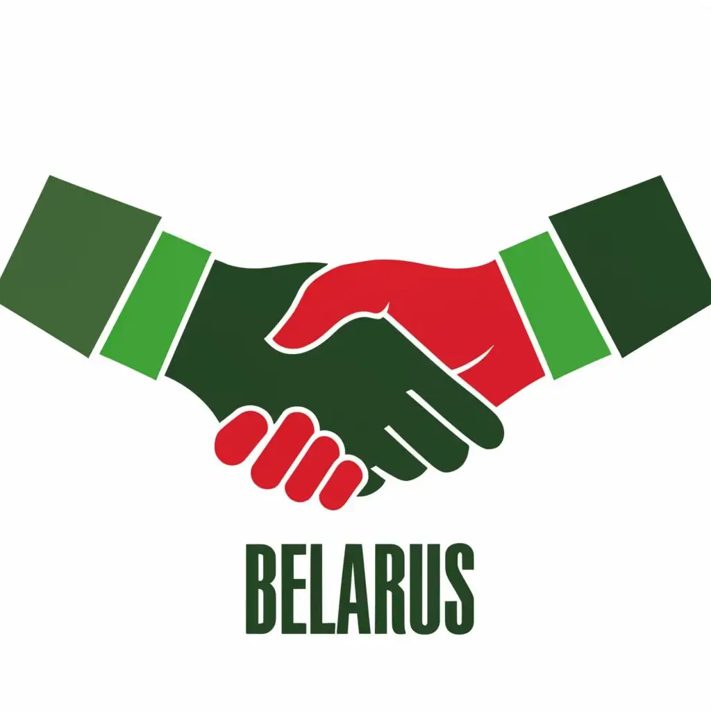 LOGO-Design-For-Belarus-Symbolizing-Unity-and-Growth-with-Handshake-Icon-and-RedGreenWhite-Palette