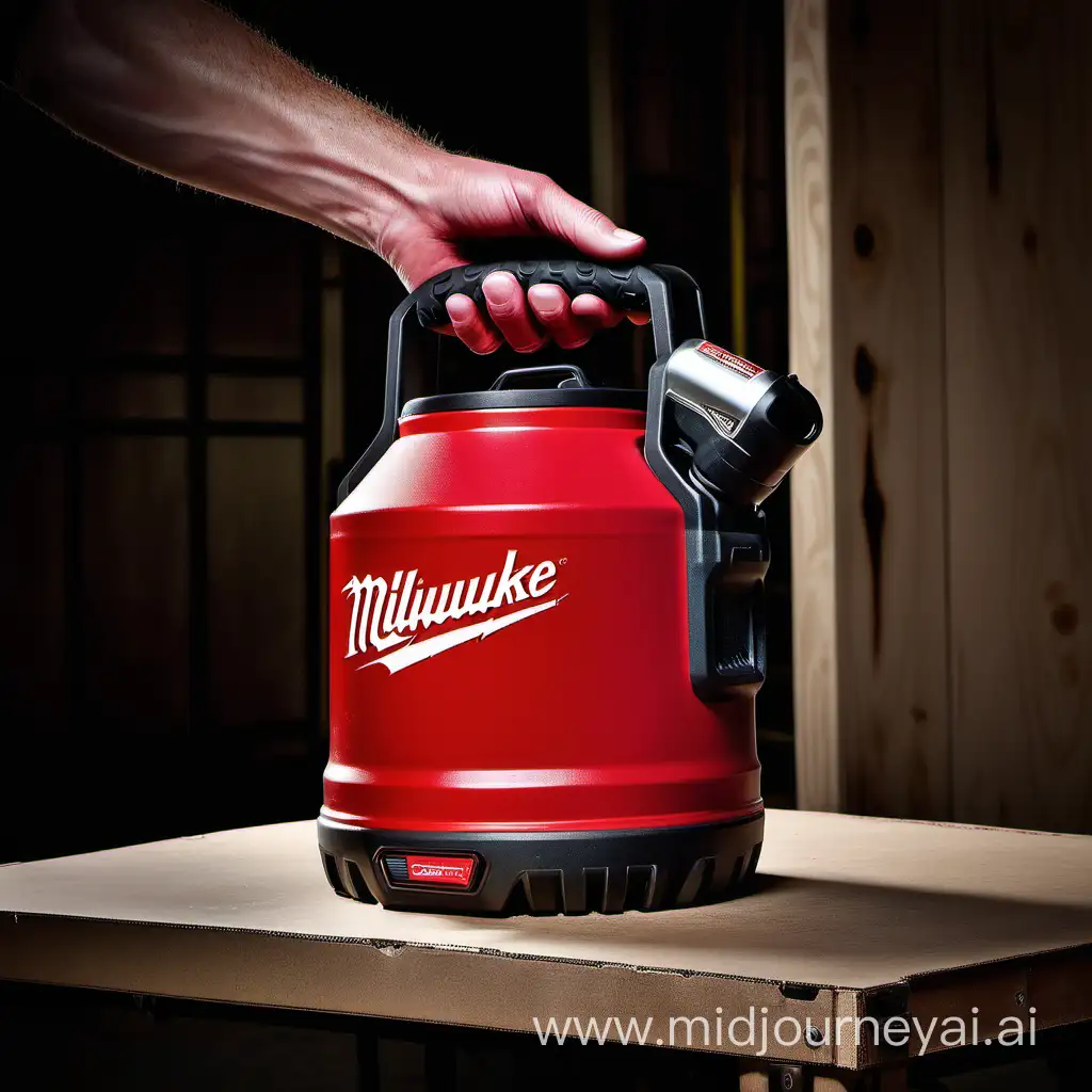 Vibrant Red Milwaukee Packout Kettle Organized and Stylish Storage Solution