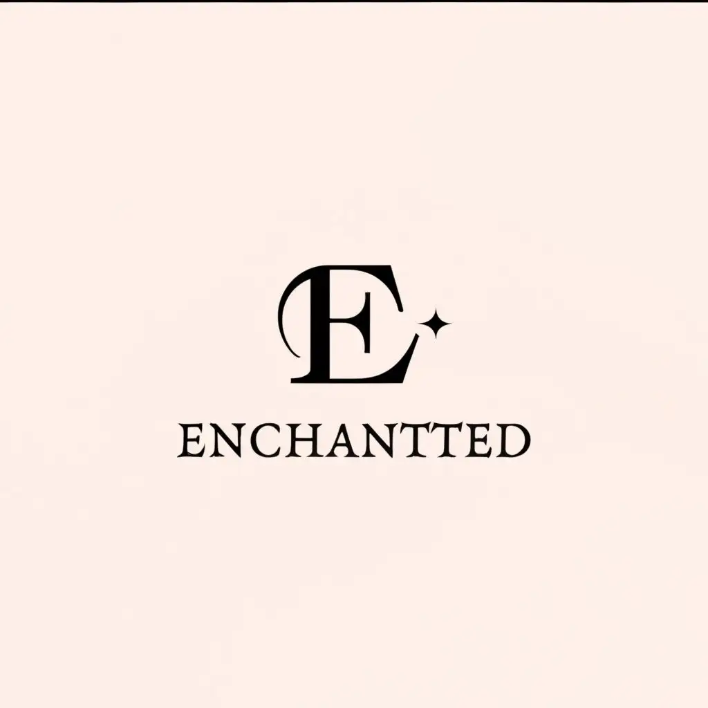 LOGO-Design-For-Enchanted-Minimalistic-Elegance-Inspired-by-ZARA-and-Louis-Vuitton