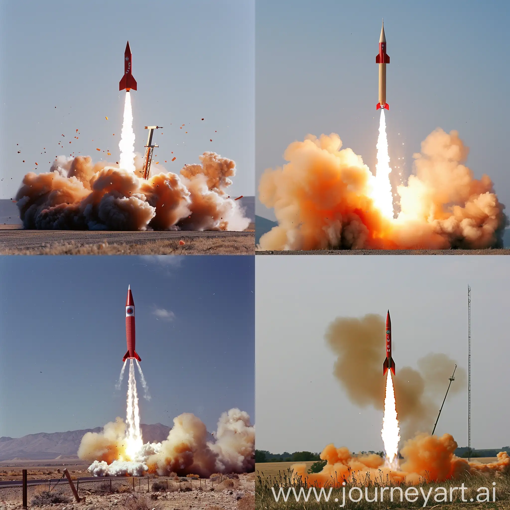 Rubber-Launching-Rocket-in-Vertical-Position