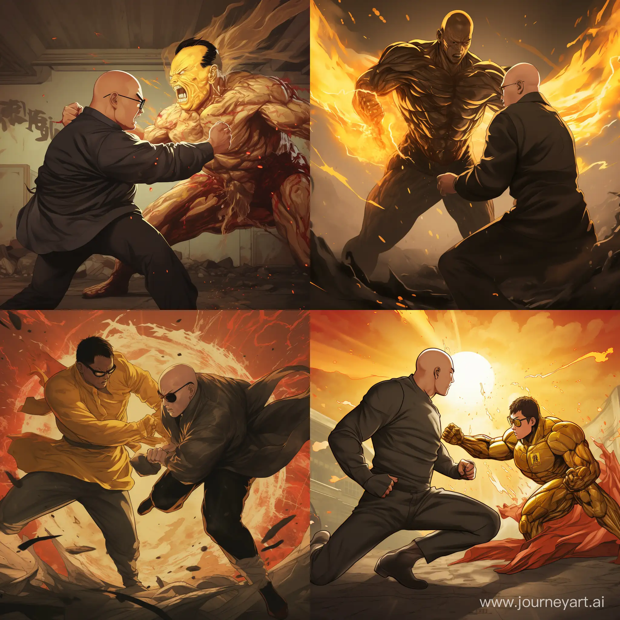 Epic-Showdown-One-Punch-Man-vs-Kim-Jong-Un