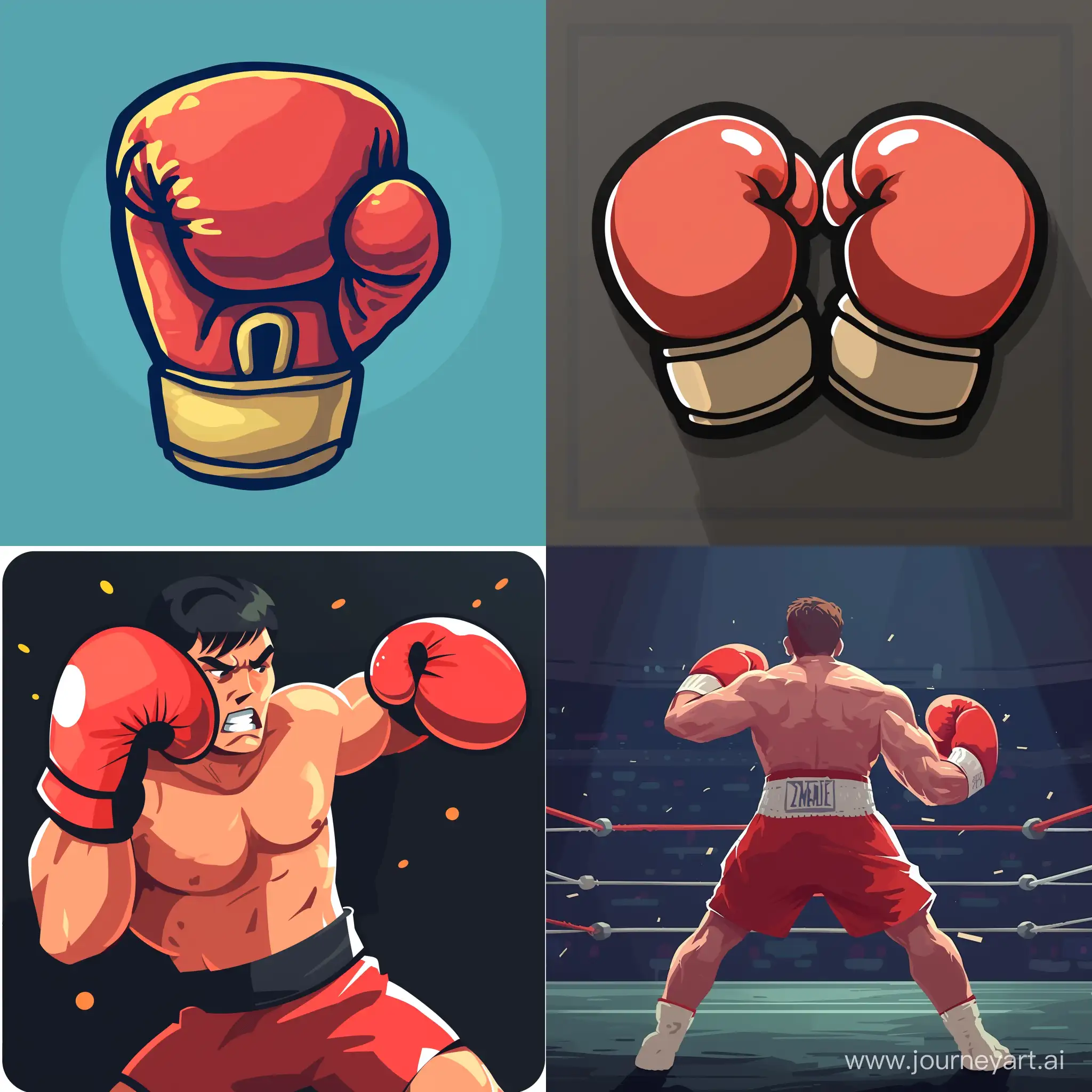 Minimalist-Boxing-Game-Endless-Mode-Button