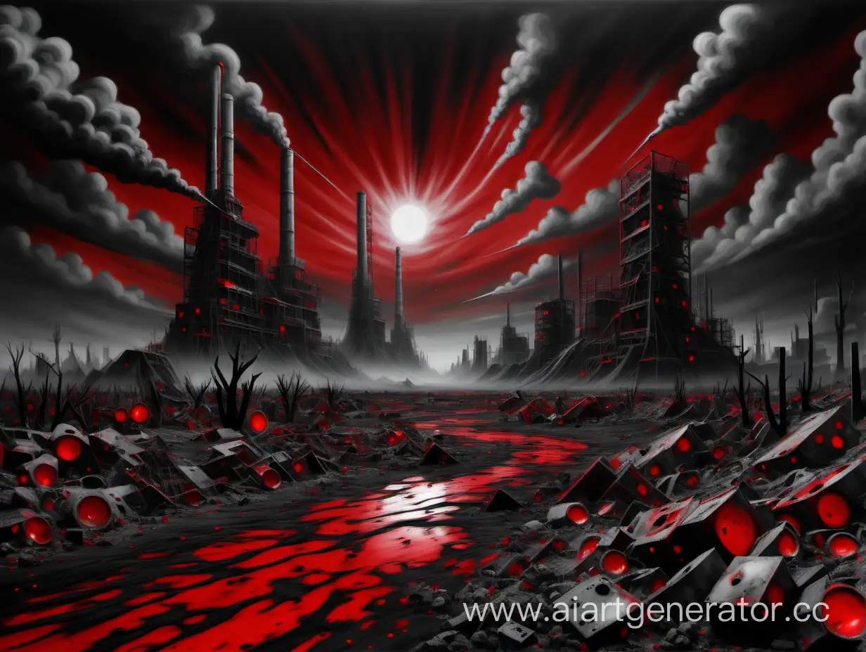 RedBlackGrey-Radioactive-Wasteland-Art