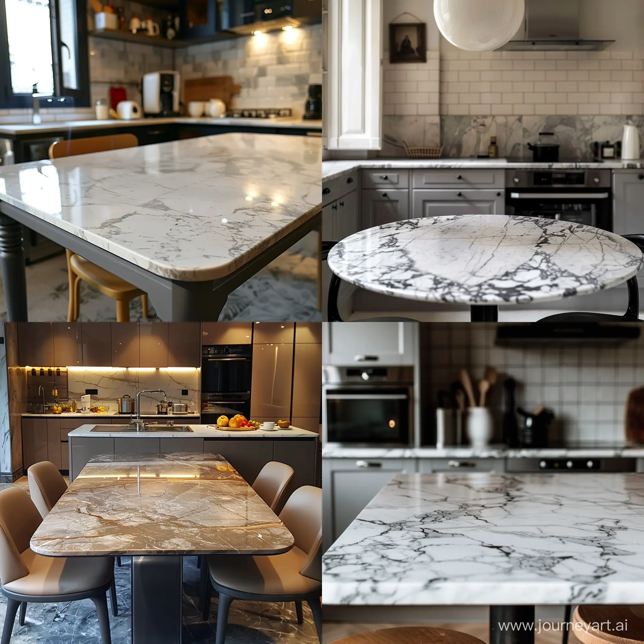 Elegant-Marble-Table-in-Kitchen-Setting