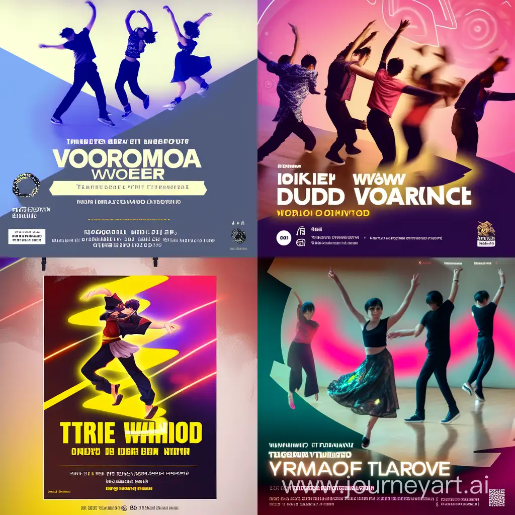 Dance workshop poster