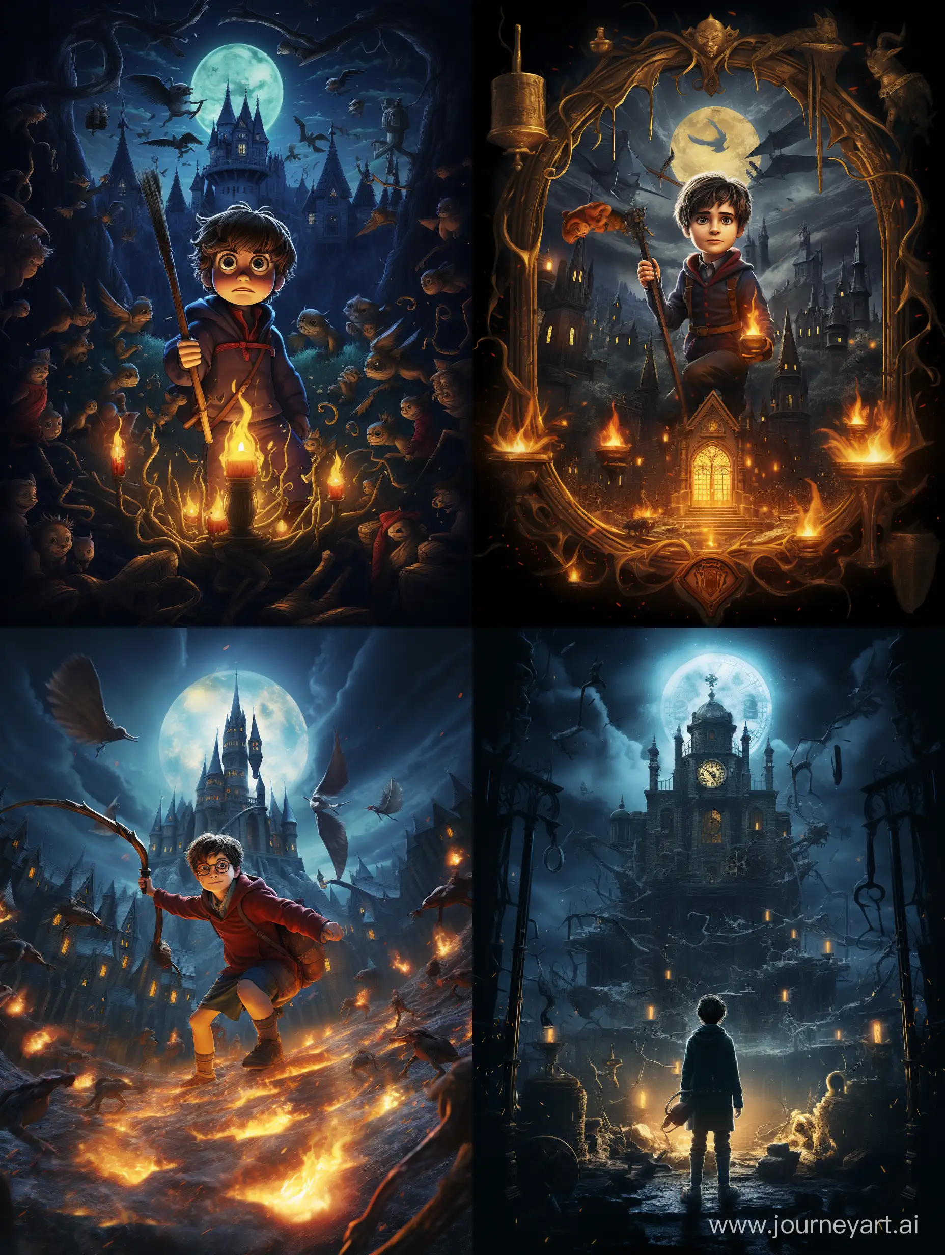 Magical-Journey-in-Harry-Potter-and-the-Philosophers-Stone-Poster