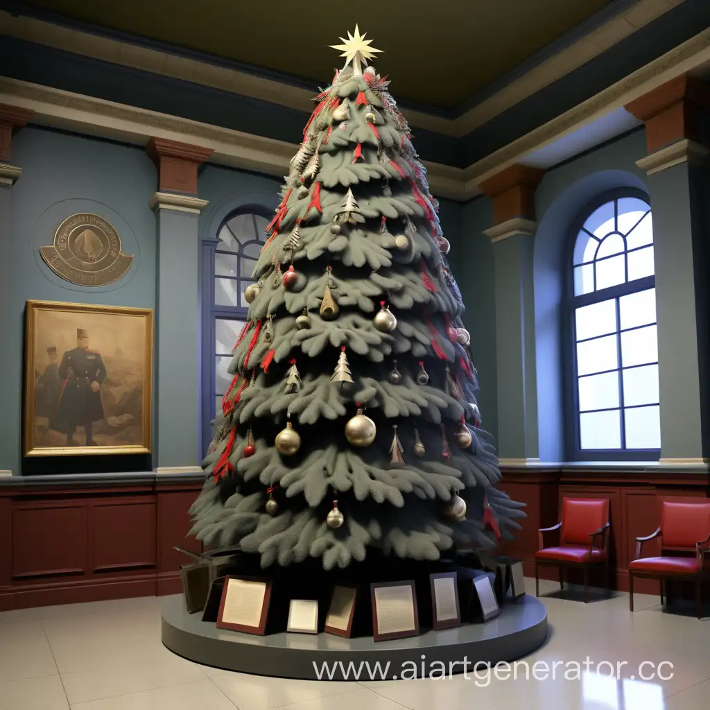 Celebrating-New-Year-and-Homeland-War-at-the-Museum-with-Christmas-Tree