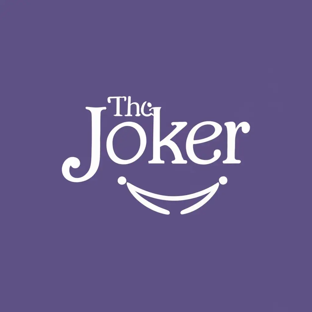 logo, Description: Being playful and full of humor, this archetype would reflect the fun and friendly personality of the brand. It uses youthful humor to connect with the target audience., with the text "The Joker:

Description: Being playful and full of humor, this archetype would reflect the fun and friendly personality of the brand. It uses youthful humor to connect with the target audience.", typography, be used in Education industry