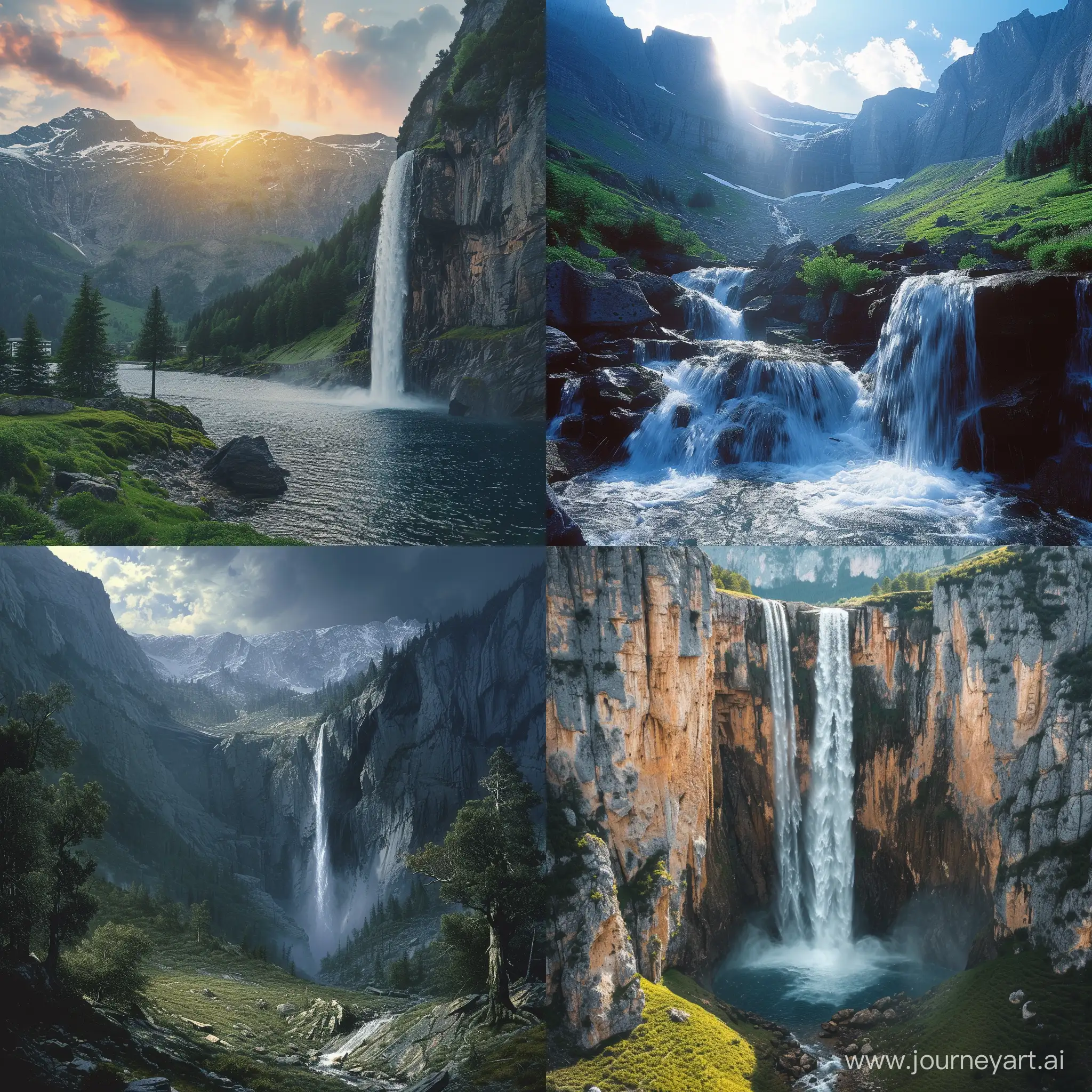 Majestic-Mountain-Waterfall-Landscape