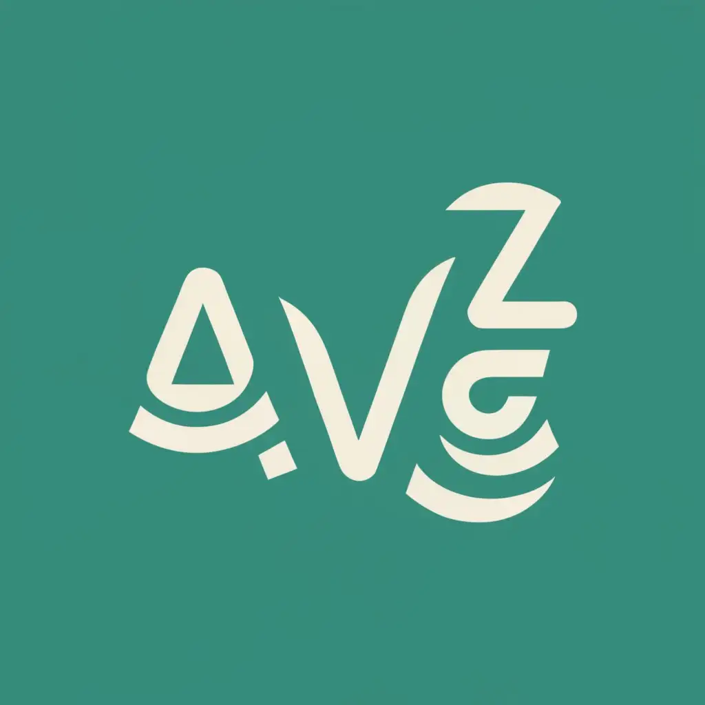 logo, AVGZ, with the text "AVGZ", typography