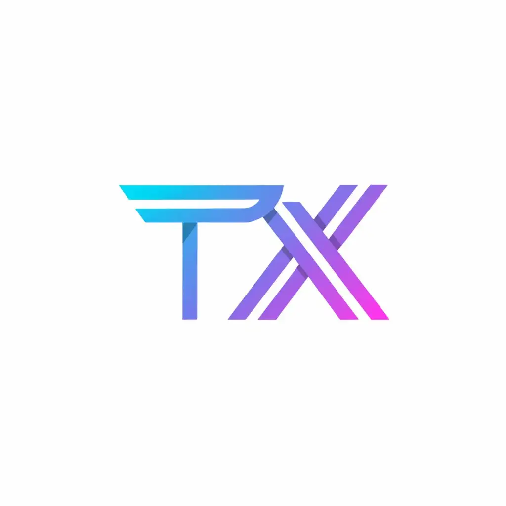 LOGO-Design-For-TwinX-Minimalistic-TX-Symbol-for-the-Technology-Industry