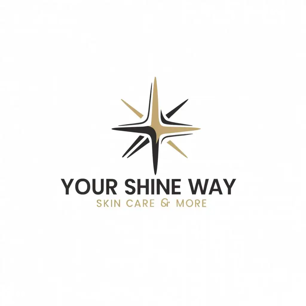 a logo design,with the text "skin care and more", main symbol:your shine way,Moderate,clear background