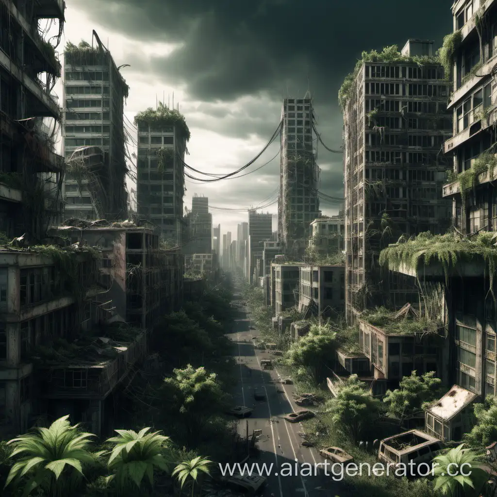 Vegetated-PostApocalyptic-Urban-Landscape